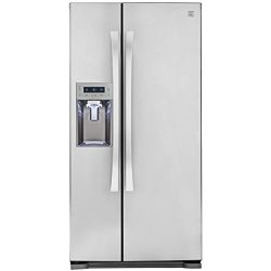 Kenmore Elite 51823 21.9 cu. ft. Side-by-Side Refrigerator in Stainless Steel, includes delivery ...