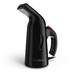 PureSteam Portable Fabric Steamer – Fast-Heating, Handheld Design Perfect for Home and Travel