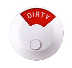 Kojà Home Dishwasher Clean Dirty Magnet | Attractive & Functional 4” No-Scratch Design | Fit ...