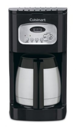 Cuisinart DCC-1150BK 10-Cup Classic Thermal Programmable Coffeemaker, Black