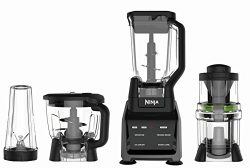 Ninja Blender/Food Processor with Intelli-Sense Touchscreen, 1200-Watt Smart Sensor Base, Spiral ...