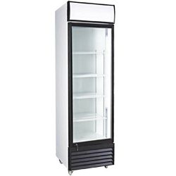 12.7 Cubic Ft. Glass Door Upright Display Beverage Cooler 360 Liter Refrigerator ( )