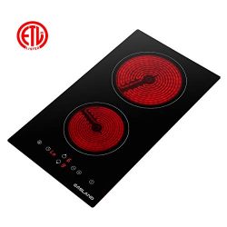 Electric Cooktop, Gasland chef Built-in Electric Stove, Vitro Ceramic Surface Radiant Electric C ...