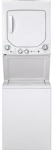 GE GUD24ESSMWW 24 Inch Electric Laundry Center with 2.3 cu. ft. Washer Capacity, in White