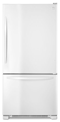 Kenmore 79342 22 cu. ft. Wide Bottom Freezer Refrigerator in White, includes delivery and hookup