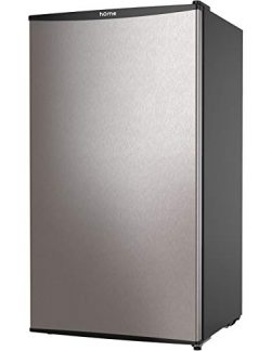 hOmeLabs Mini Fridge – 3.3 cu ft Under Counter Refrigerator with Covered Chiller Compartme ...