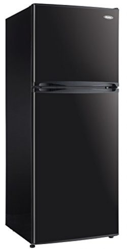 Danby DFF100C1BDB 10.0 cu.ft. Two Door Apartment Size Refrigerator, Black