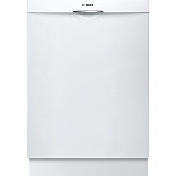 Bosch SHS863WD2N 300 Series Built In Dishwasher with 5 Wash Cycles, 16 Place Settings, 3rd Rack, ...