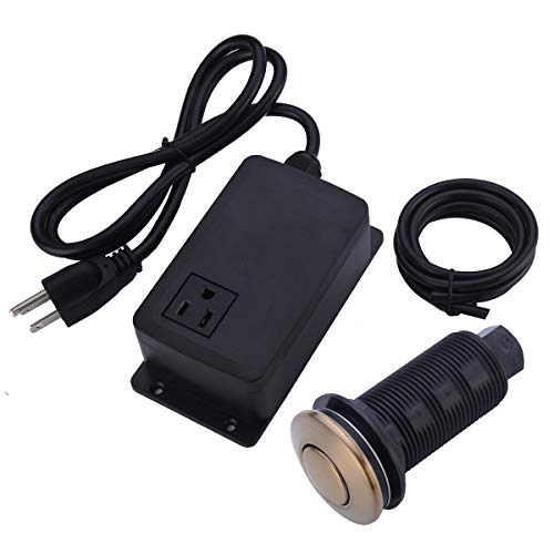 SINKINGDOM Garbage Disposal Air Switch Kit with Single Outlet ...