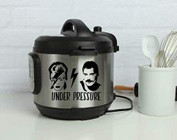 David Bowie & Freddie Mercury Under Pressure Instant Pot Decal