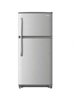 Daewoo RTE18GSSLD Top Mount Refrigerator, 18 Cu.Ft, Stainless