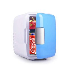 Mini Fridge, Car Fridge Portable Compact Refrigerator Electric Cooler & Warmer（4 Liter / 7  ...