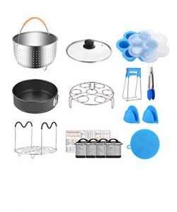 Fopurs 8 Quart Pressure Cookers Accessories Set, Compatible with Instant Pot 8 Qt [6Qt Available ...