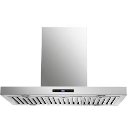 CAVALIERE 36″ Inch Island Mounted Range Hood 860 CFM