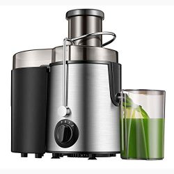 Homlpope Centrifugal Juicers Machine, Juice Extractor 3 Speed Model, Press Centrifugal Juicing M ...