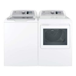 GE Top Load Speed Wash GTW685BSLWS 27″ Washer with Front Load GTD65EBSJWS 27″ Electr ...