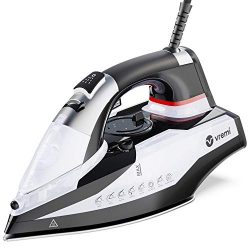 Vremi Steam Iron – 1800 Watts 120 Volts Steamer for Clothes with 350 mL Water Tank Capacit ...