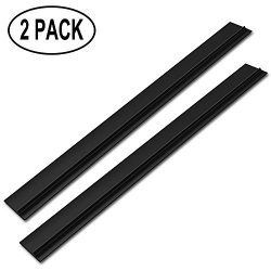mdairc Silicone Kitchen Stove Counter Gap Cover Wide & long Gap Filler, 21″, Seals Spi ...