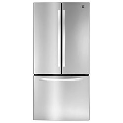 Kenmore 23.9 cu. ft. Wide French Door Bottom Freezer Refrigerator in Stainless Steel, includes d ...
