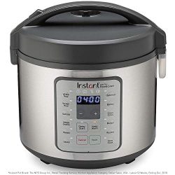 Instant Zest Plus Rice Cooker, Grain Maker, Saute Pan, Slow Cooker, and Steamer|20 Cups|Cooks Ri ...