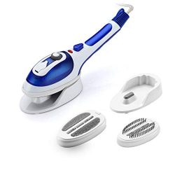 Portable Travel Clothes Steamer Iron, Hanging/Flat Handheld Garment Steamer and Steam Iron with  ...