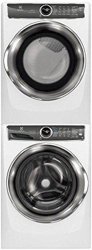 Electrolux White Front Load Laundry Pair with EFLS627UIW 27″ Washer, EFMG627UIW 27″  ...